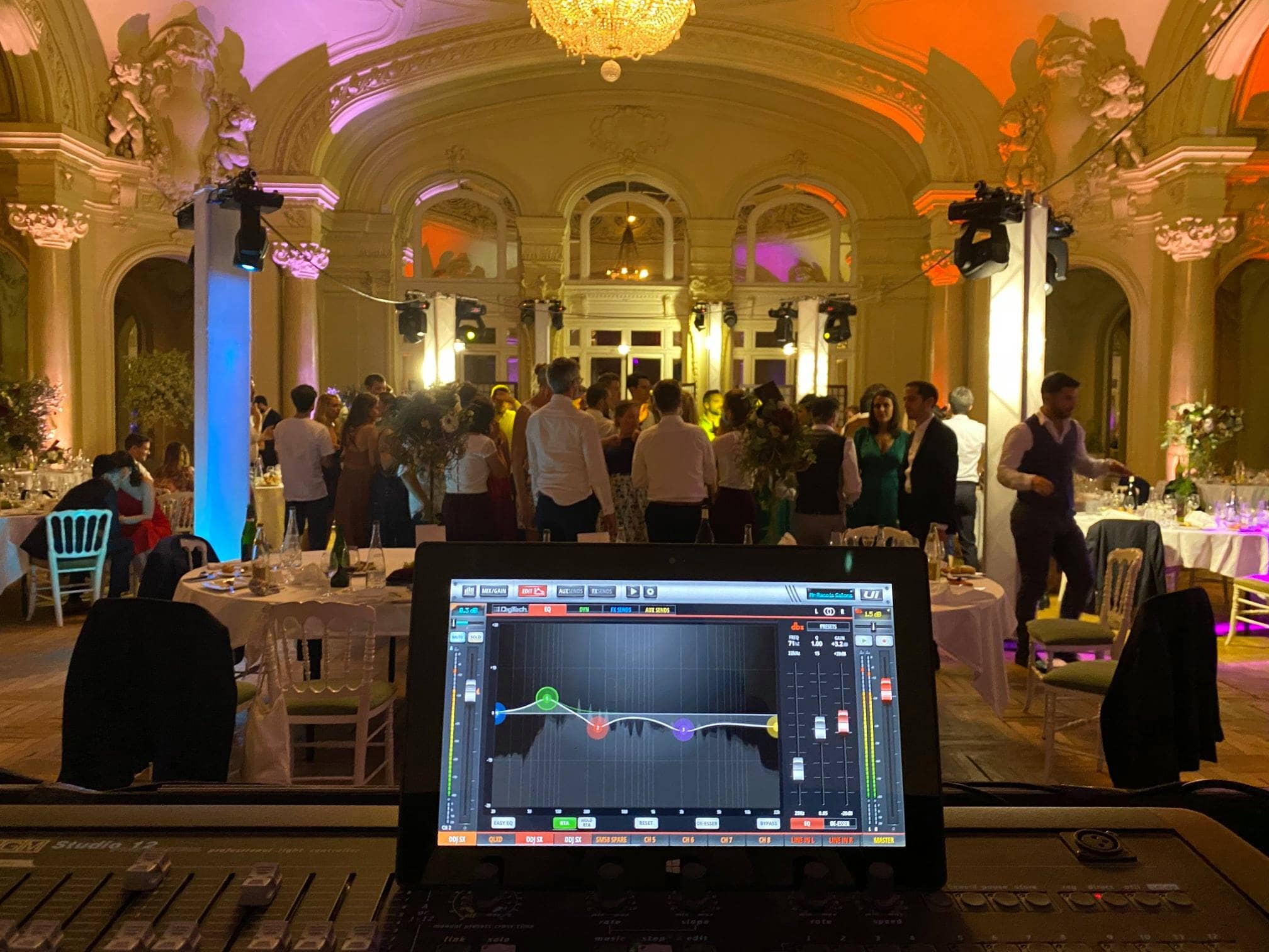 Photo d'un mariage à Vichy avec DJ