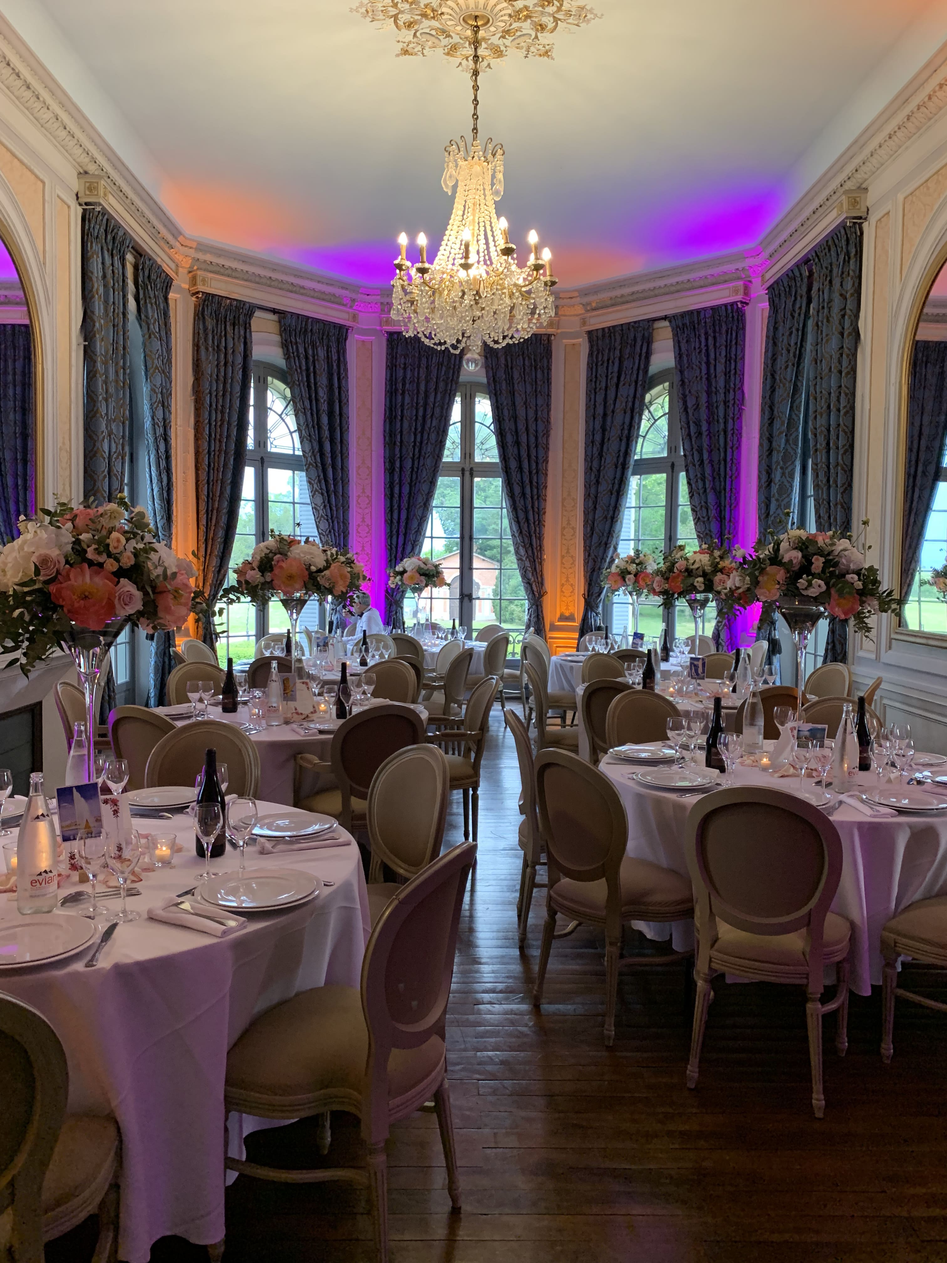 Photo au château de la canière