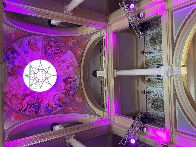 Photo éclairage de la piste de dance